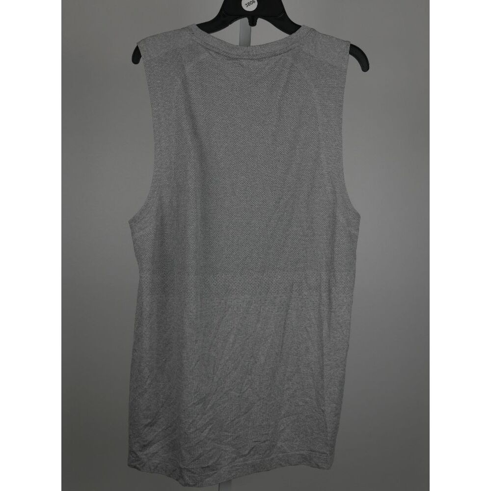 VRST Men's Circuit Seamless Space Dye UPF 30+ Tank Top Grey XL - Picture 3 of 8